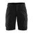 Blaklader Service Shorts 4-Way Stretch Women 7123 #colour_black-dark-grey