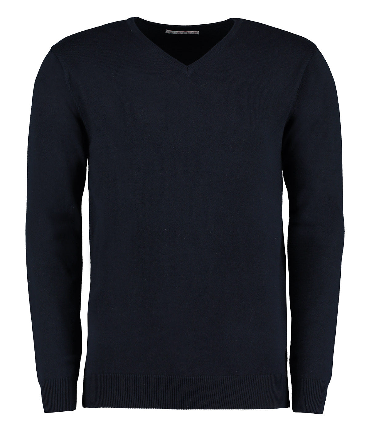 Kustom Kit Arundel V-Neck Sweater Long Sleeve (Classic Fit)