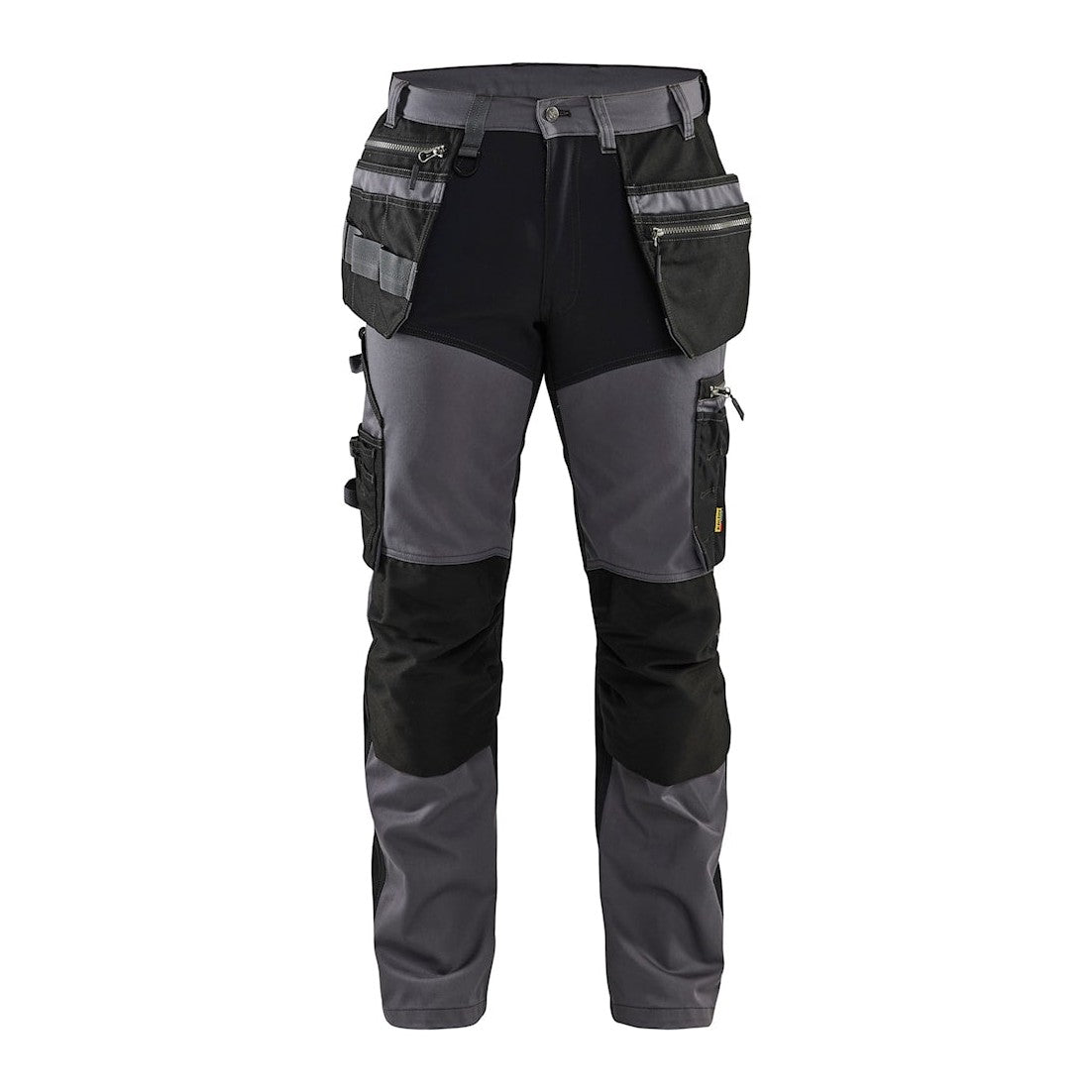 Blaklader Craftsman Trousers with Stretch 15991860 - Mid Grey/Black