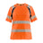 Blaklader T-Shirt Hi-Vis Women 3503 #colour_orange-navy-blue