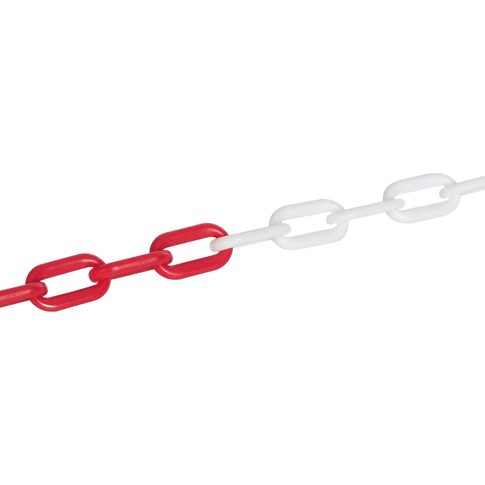 Fixman Plastic Chain - 6mm x 5m Red/White