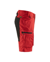 Blaklader Service Shorts Stretch 1449 #colour_red-black