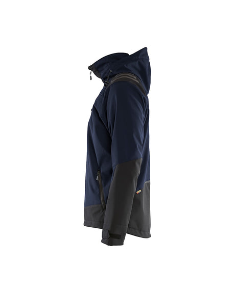 Blaklader Softshell Jacket 4749 #colour_dark-navy-black