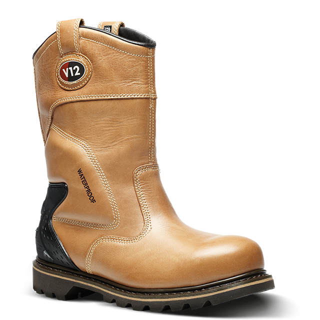 V12 Footwear Tomahawk Vintage Waterproof Rigger Boot