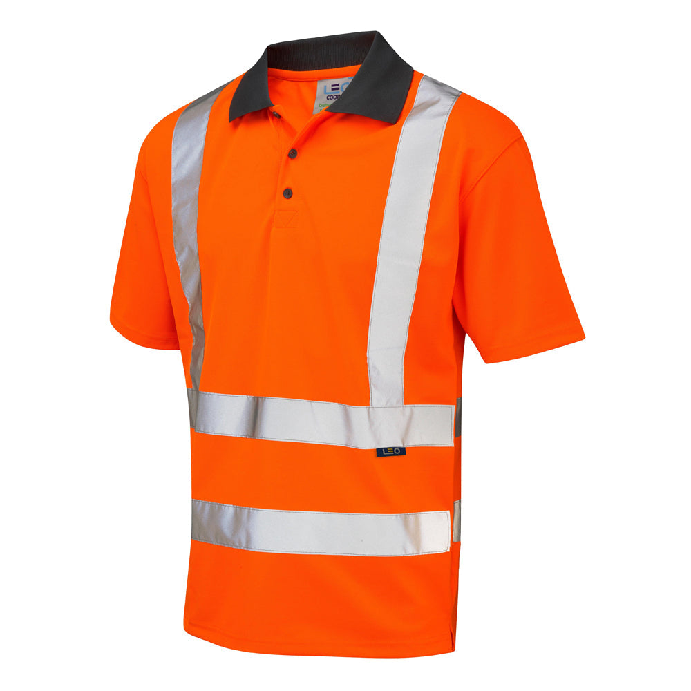 Leo Workwear ROCKHAM Leo EcoViz Performance Polo Shirt