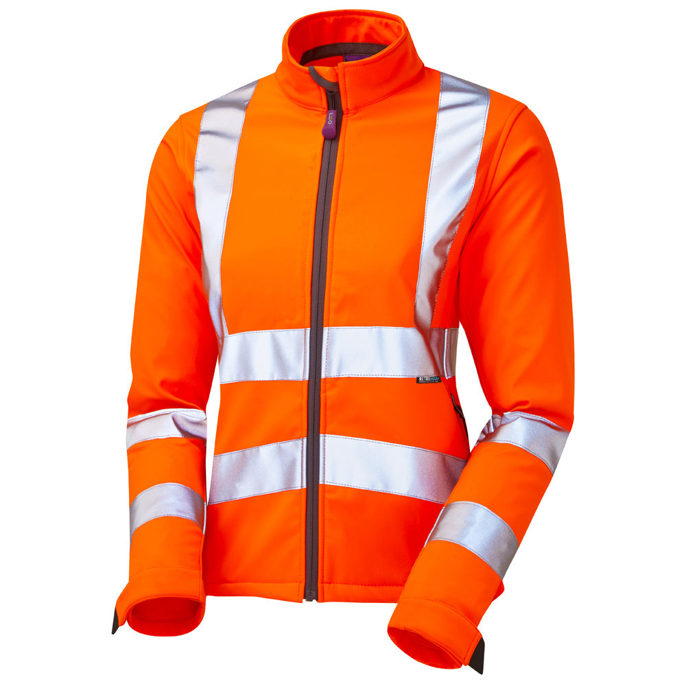 Leo Workwear HONEYWELL Leo EcoViz Womens Softshell Jacket