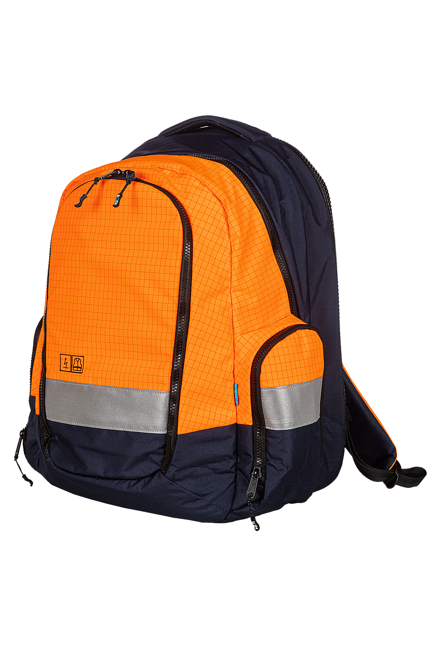 Sioen Kirton Hi-Vis And Anti-Static Backpack For Hazardous Environments