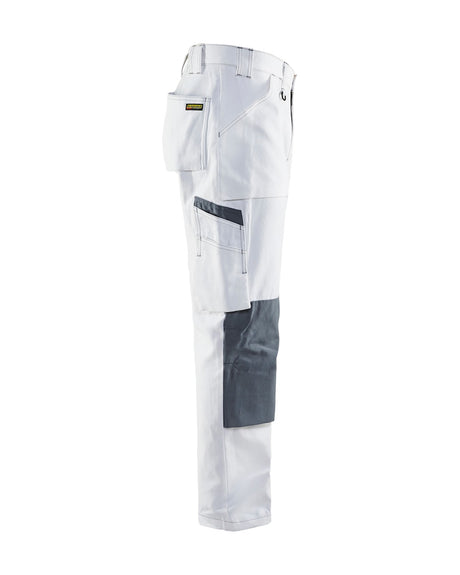 Blaklader Paint Trousers 1091 #colour_white