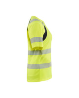 Blaklader T-Shirt Hi-Vis Women 3503 #colour_hi-vis-yellow-black