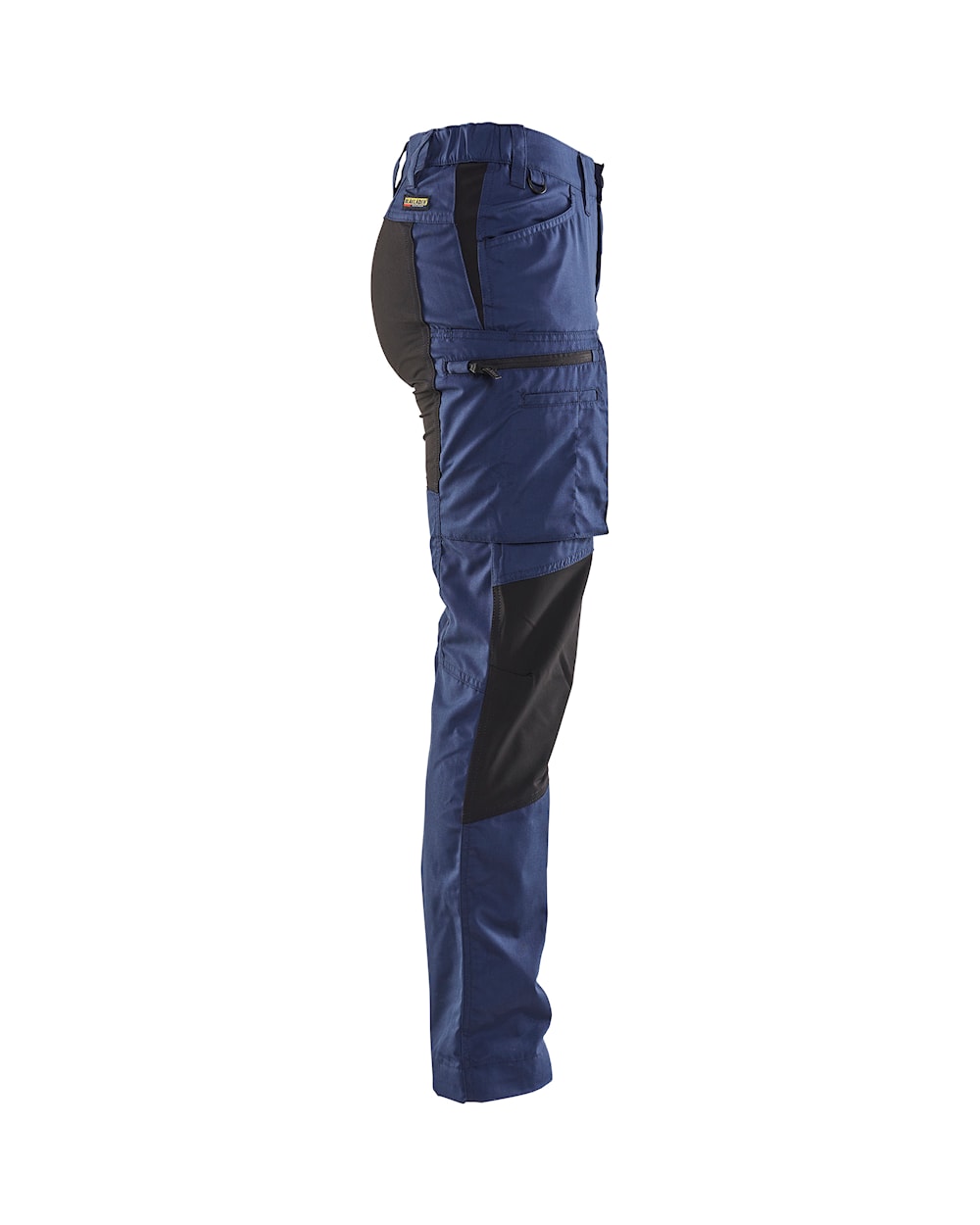 Blaklader Women's Service Trousers Stretch 71591845 #colour_navy-blue-black