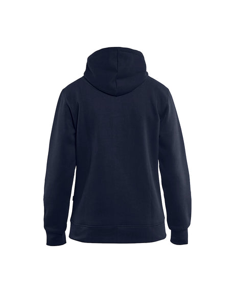 Blaklader Women's Hoodie with Full Zipper 3395 #colour_navy-blue