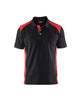 Blaklader Polo Shirt 3324 #colour_black-red