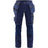 Blaklader Women's Craftsman Trousers with Stretch 7130 #colour_navy-blue