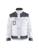 Blaklader Painters Lined Jacket 4865 #colour_white-grey