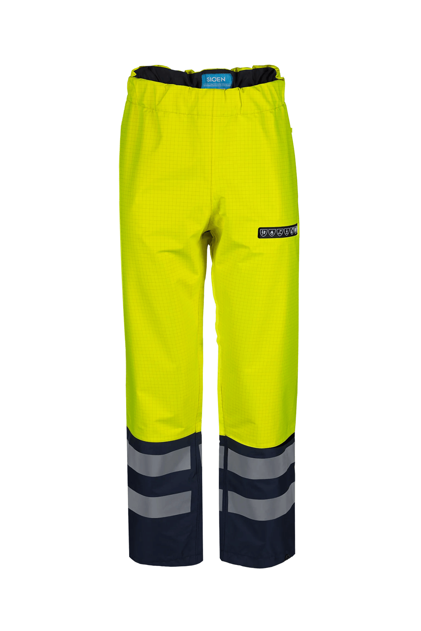 Sioen Hovi Hi-Vis Rain Trousers With Arc Protection
