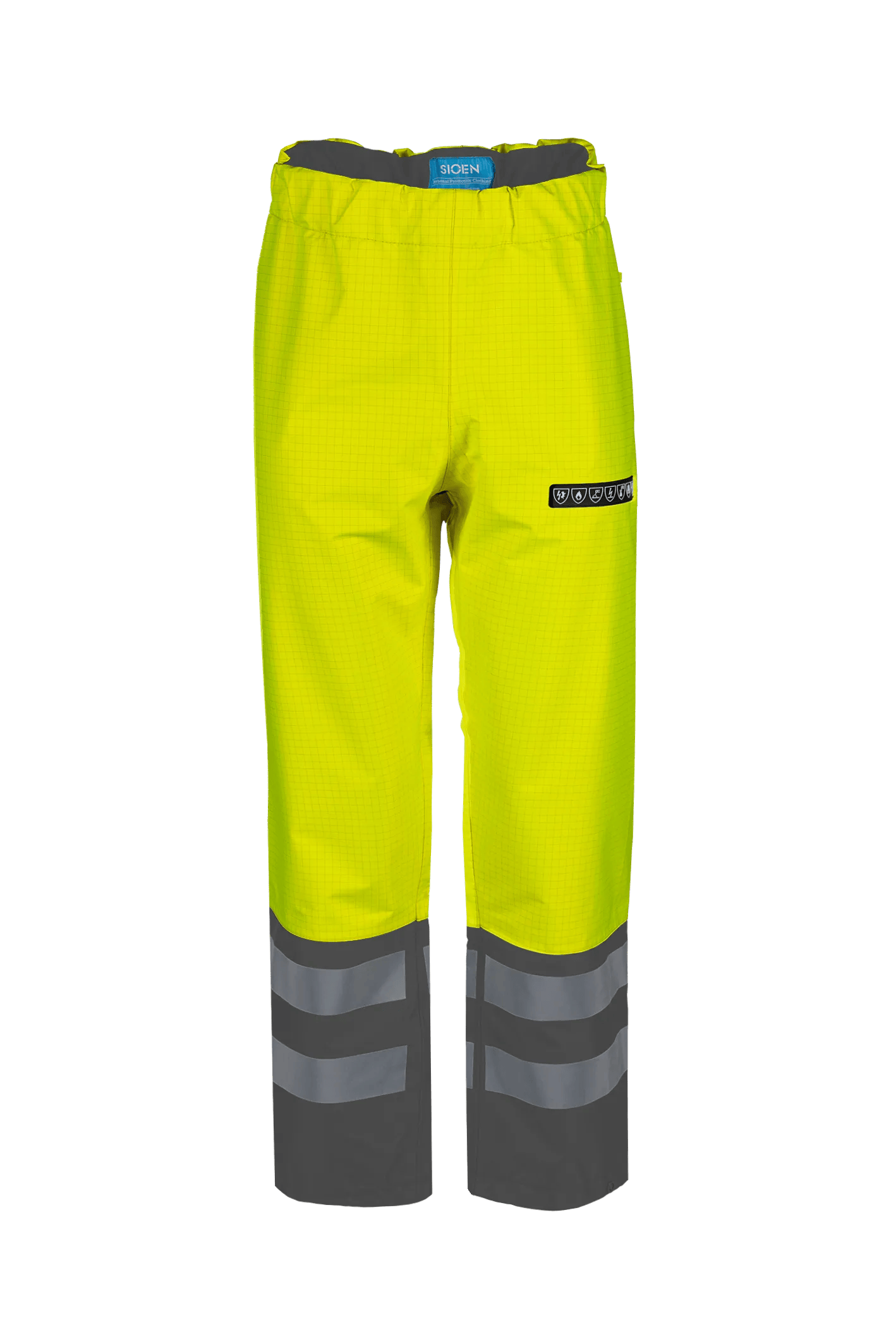 Sioen Hovi Hi-Vis Rain Trousers With Arc Protection