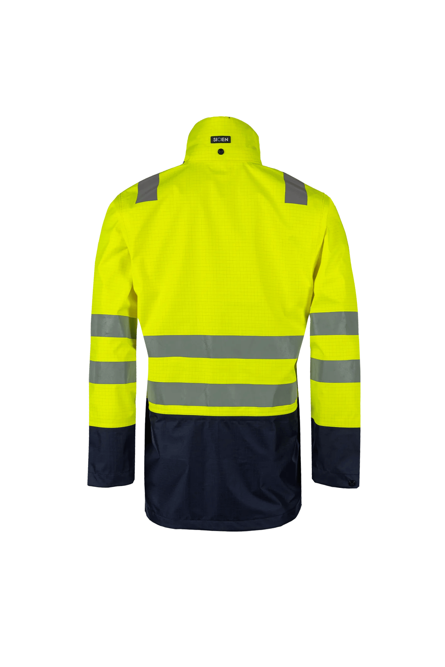 Sioen Kaldvik Hi-Vis Rain Jacket With Arc Protection