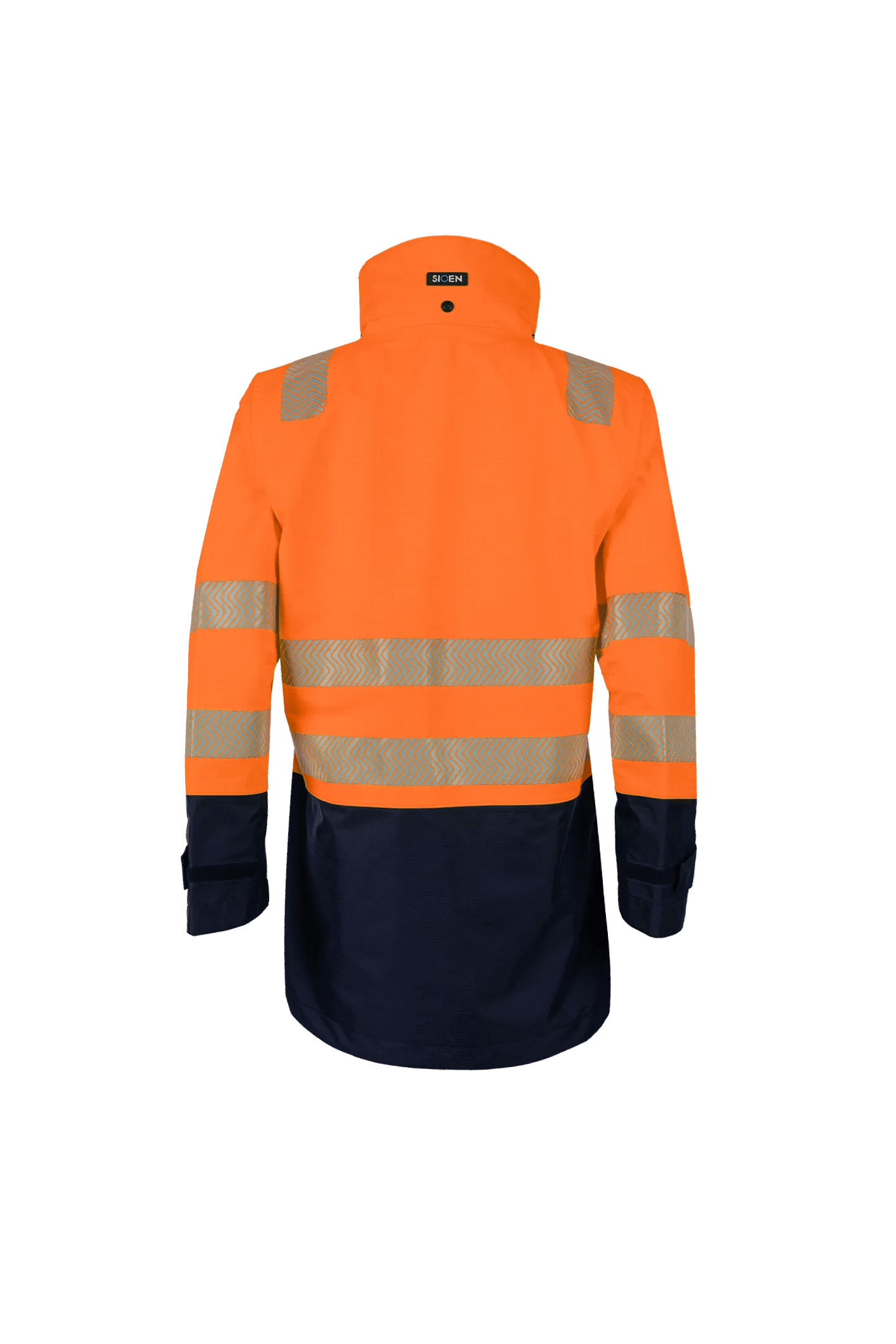 Sioen Vaski Hi-Vis Ladies Rain Jacket With Arc Protection