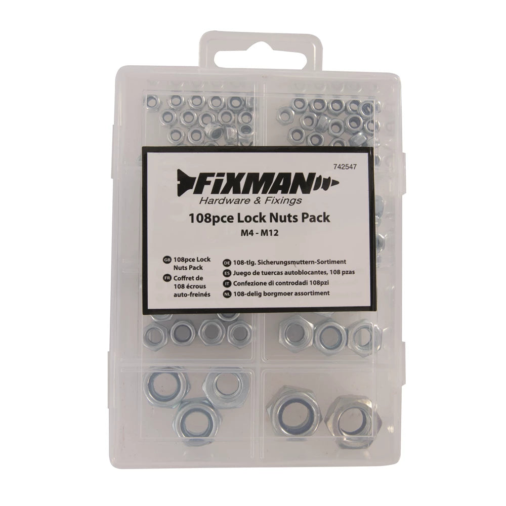 Fixman Lock Nuts Pack