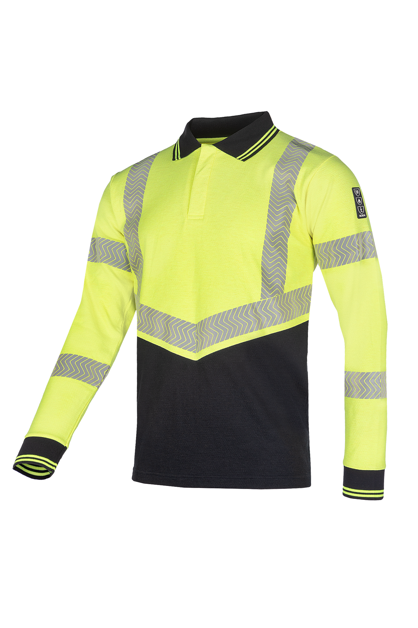 Sioen Epsom Hi-Vis Polo Shirt With Arc Protection