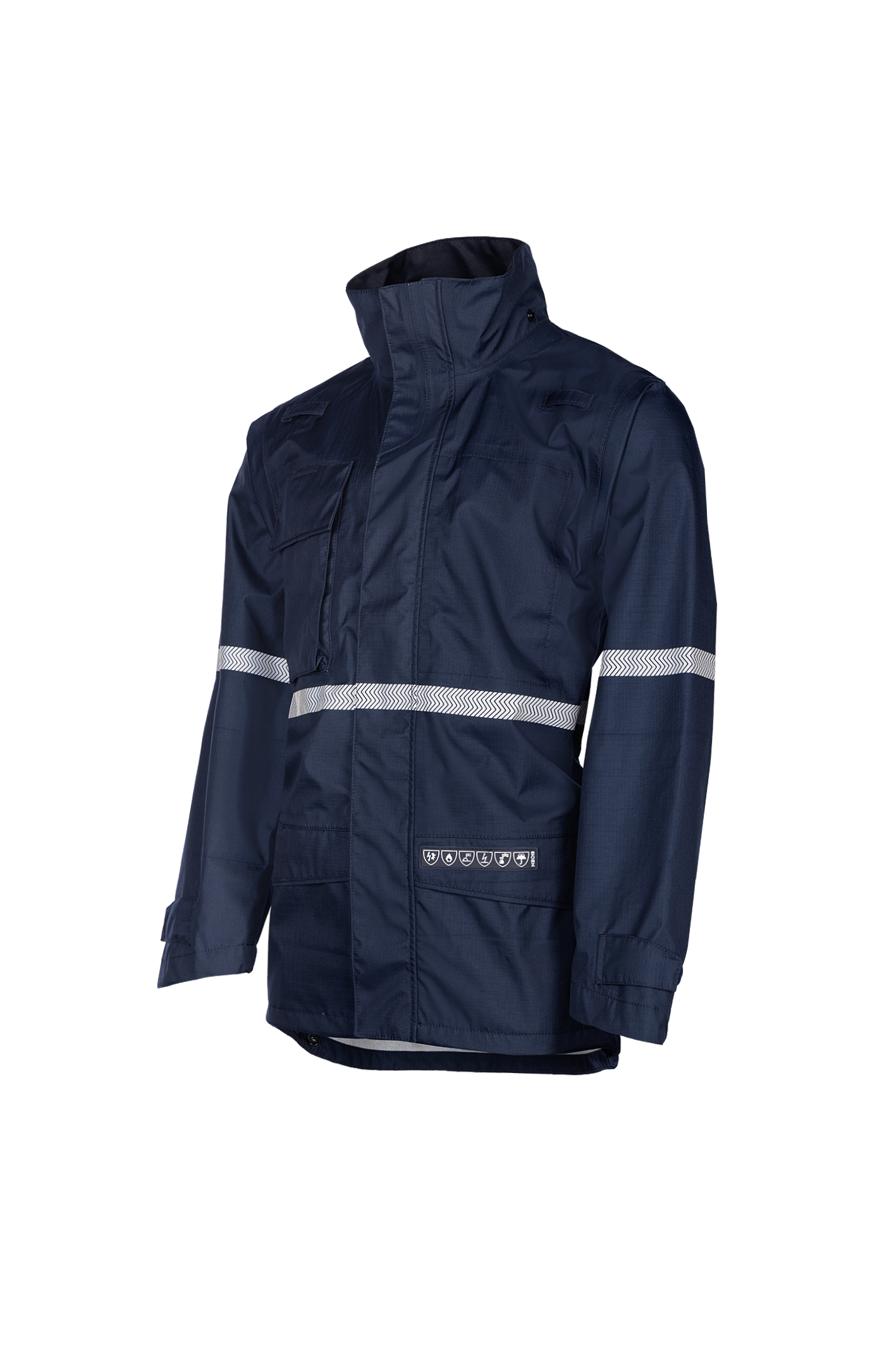 Sioen Grindal Rain Jacket With Arc Protection