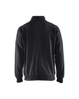 Blaklader Sweatshirt Full Zip 3349 #colour_black