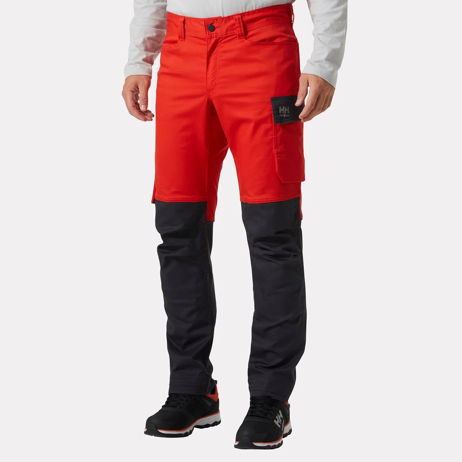 Helly Hansen Workwear Manchester Construction Pant - Alert Red/Ebony