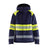 Blaklader Women's Winter Jacket Hi-Vis 4470 #colour_navy-blue-hi-vis-yellow