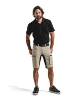 Blaklader Service Shorts Stretch 1449 #colour_stone-black