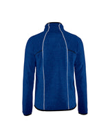 Blaklader Knitted Jacket 4942 #colour_cornflower-blue-white