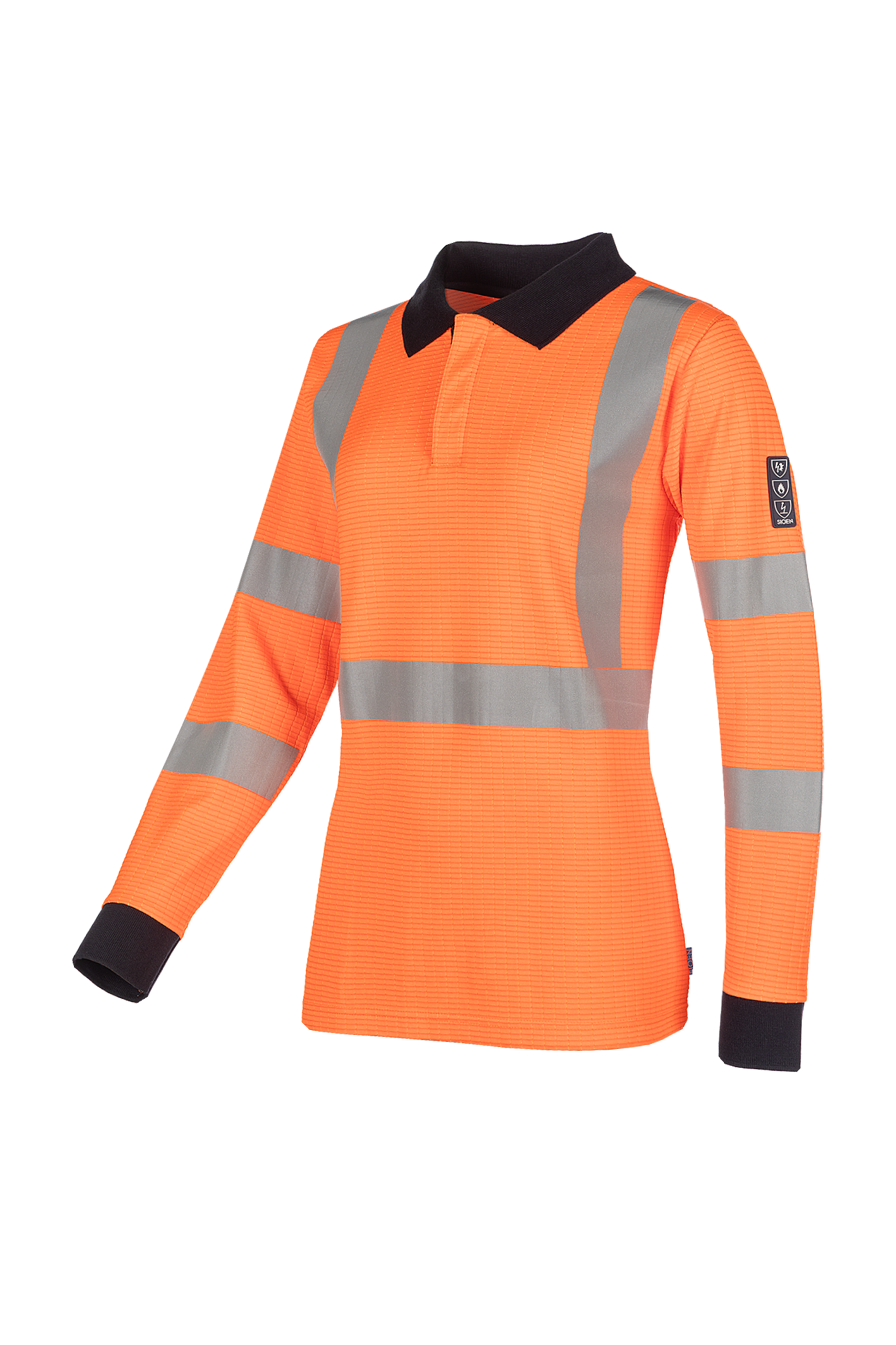 Sioen Amelia Ladies Hi-Vis Polo Shirt With Arc Protection