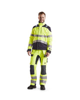 Blaklader Multinorm Inherent Jacket 4089 #colour_hi-vis-yellow-navy-blue