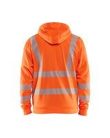 Blaklader Hi-Vis Hoodie Full-Zip 3565 #colour_orange