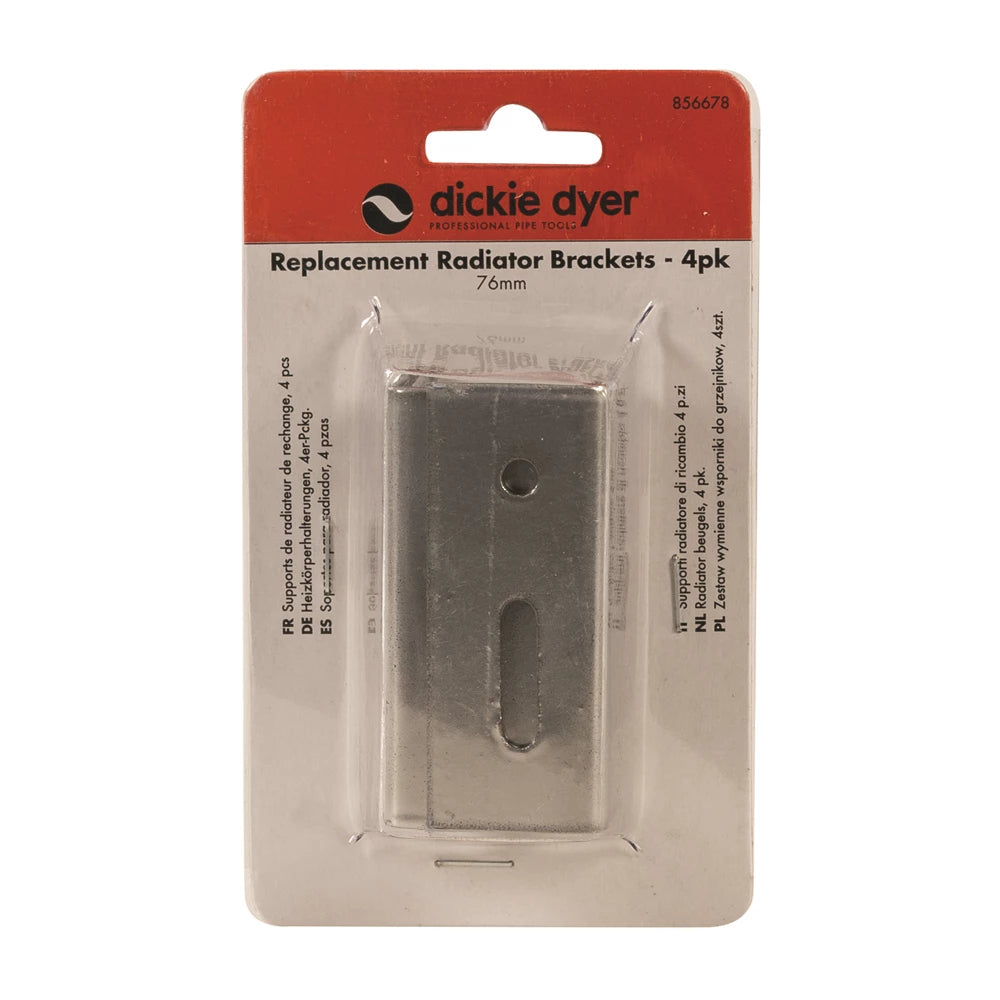 Dickie Dyer Replacement Radiator Brackets 4Pk