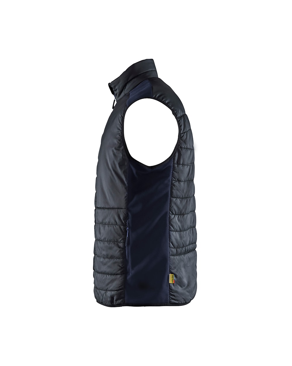 Blaklader Vest Warm-Lined 3863 #colour_black-dark-navy-blue