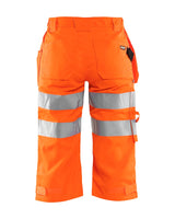 Blaklader Women's Pirate Shorts Hi-Vis 7139 #colour_orange