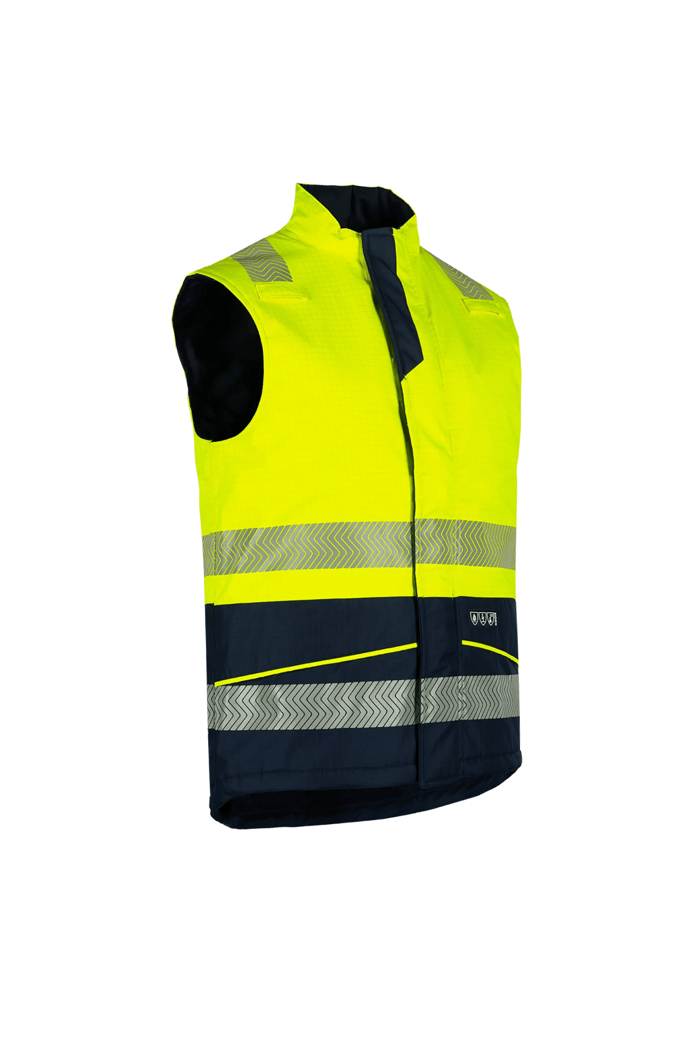 Sioen Vikja Flame Retardant Anti-Static Hi-Vis Bodywarmer
