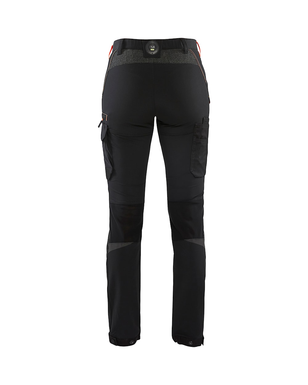 Blaklader Ladies 4-Way Stretch Service Trousers 7122 #colour_black-red