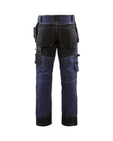 Blaklader Craftsman Trousers X1500 15001370 - Navy Blue/Black