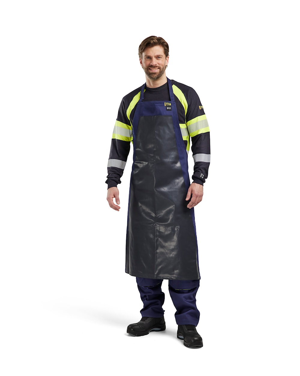 Blaklader Welding Apron 3061 #colour_navy-blue