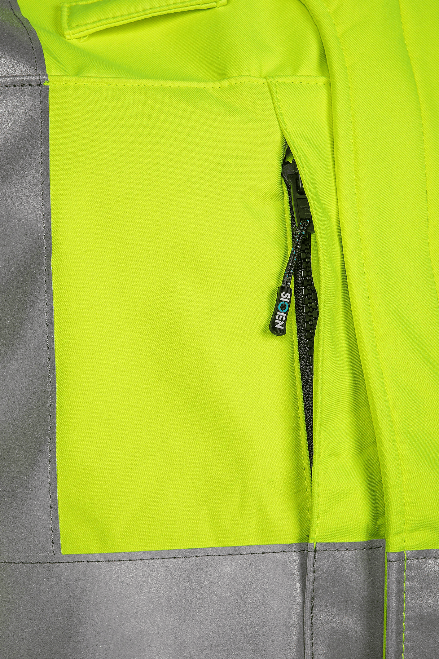 Sioen Heatherton Flame Retardant Anti-Static Hi-Vis Softshell With Detachable Sleeves