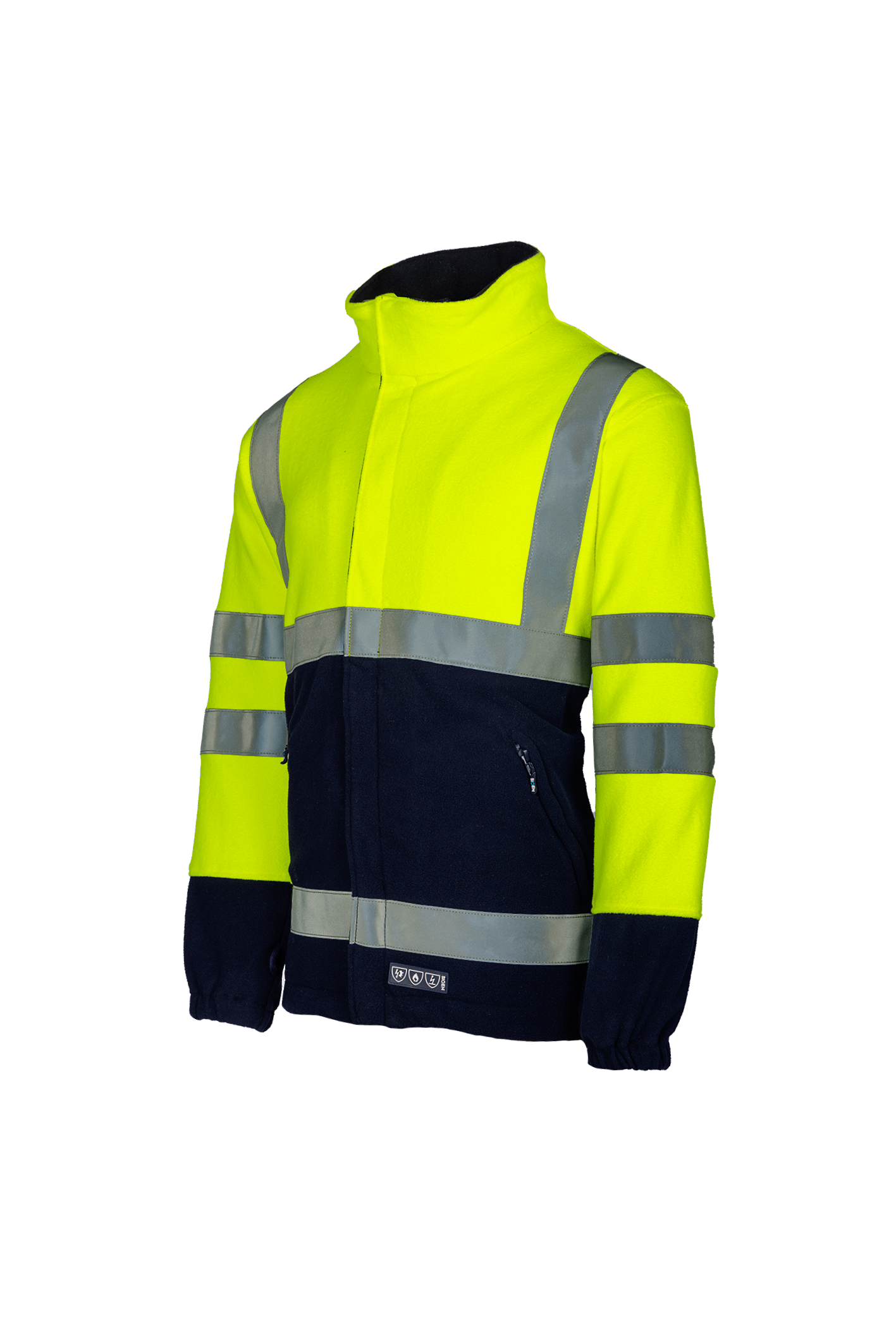 Sioen Arlier Hi-Vis Fleece Jacket With Arc Protection