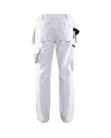 Blaklader Women's Painter Trousers 7131 #colour_white-dark-grey