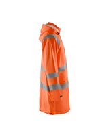 Blaklader Rain Jacket Hi-Vis Level 1 4324 #colour_orange