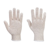 Portwest String Liner Gloves White (300 Pairs) M