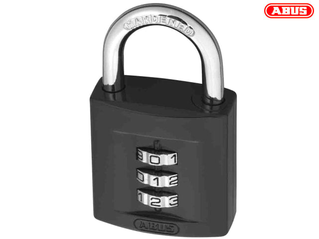 ABUS Mechanical 158/40 40mm Combination Padlock (3-Digit) Die-Cast Body Carded