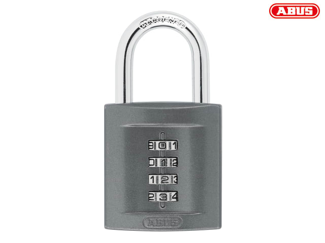 ABUS Mechanical 158/50 50mm Combination Padlock (4-Digit) Die-Cast Body Carded