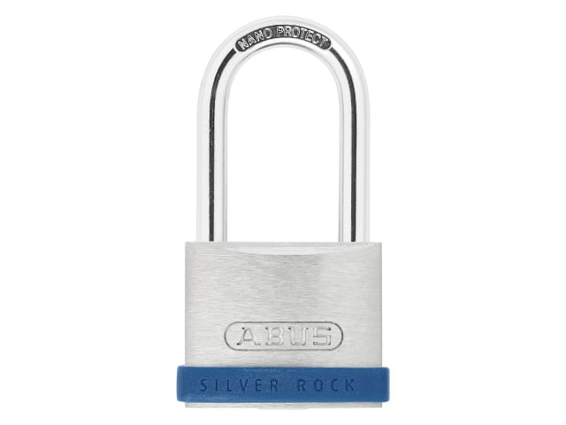 ABUS Mechanical 40mm Silver Rock 5 Padlock Long Shackle 40mm