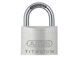 ABUS Mechanical 54TI/35mm TITALIUM Padlock Carded