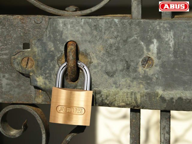ABUS Mechanical 55/60mm Brass Padlock Carded
